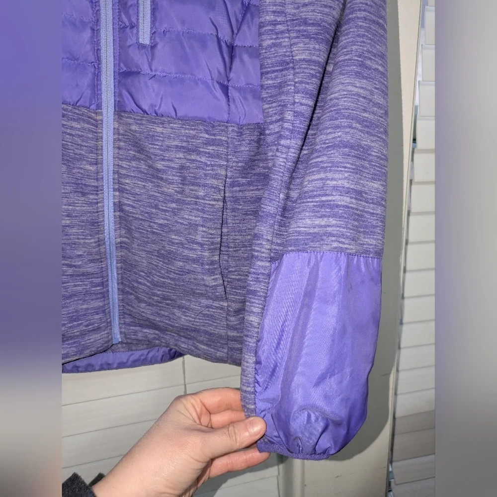 Free Country Girl Purple Winter Coat GUC Size Girl's L (14)